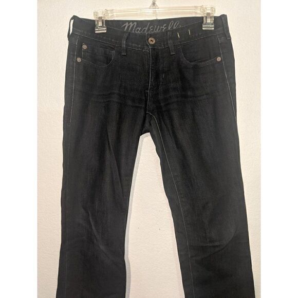 ‎Womens Madewell Rail Straight Dark Wash Jeans Size 26 - Picture 13 of 15